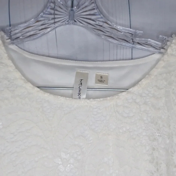 Tacera cream color lace dress - Picture 6 of 9